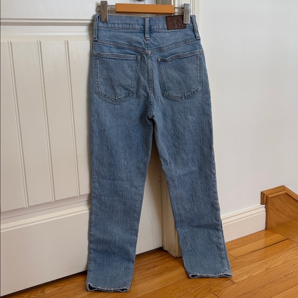 Madewell Denim Straight Leg Jeans in Light Blue - Picture 3 of 9